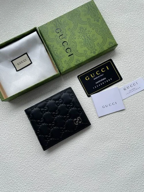 11 Gucci Original Women's Wallet Authentic GG Canvas Luxury