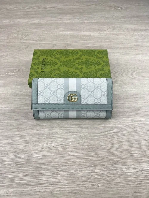 11 Gucci Original Women's Wallet Authentic GG Canvas Luxury
