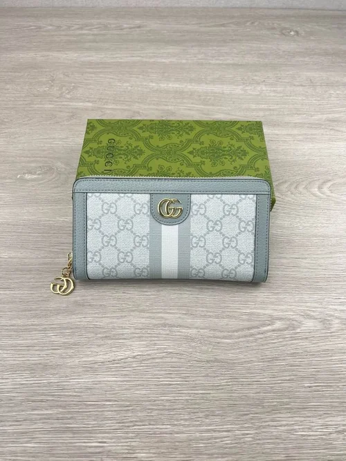 11 Gucci Original Women's Wallet Authentic GG Canvas Luxury