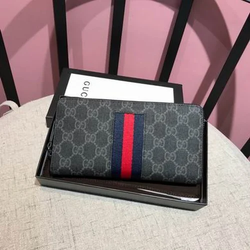 11 Gucci Original Women's Wallet Authentic GG Canvas Luxury