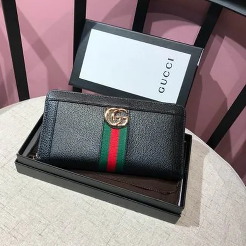 11 Gucci Original Women's Wallet Authentic GG Canvas Luxury