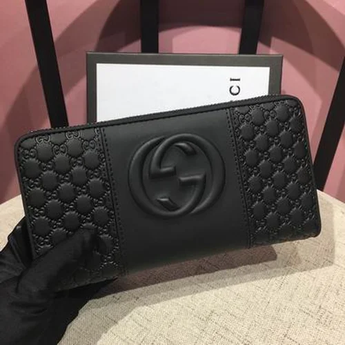 11 Gucci Original Women's Wallet Authentic GG Canvas Luxury