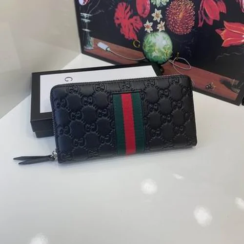 11 Gucci Original Women's Wallet Authentic GG Canvas Luxury