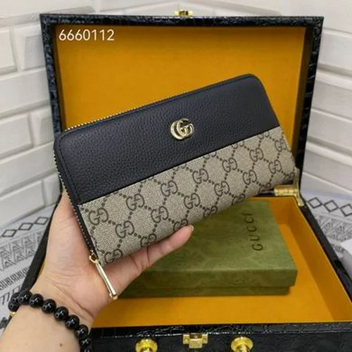 11 Gucci Original Women's Wallet Authentic GG Canvas Luxury