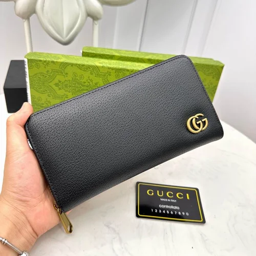 11 Gucci Original Women's Wallet Authentic GG Canvas Luxury