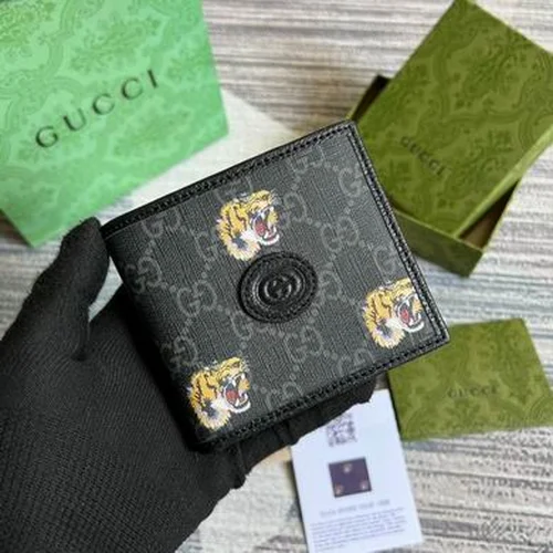 11 Gucci Original Women's Wallet Authentic GG Canvas Luxury