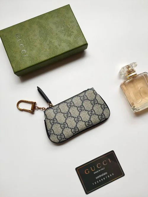 11 Gucci Original Women's Wallet Authentic GG Canvas Luxury