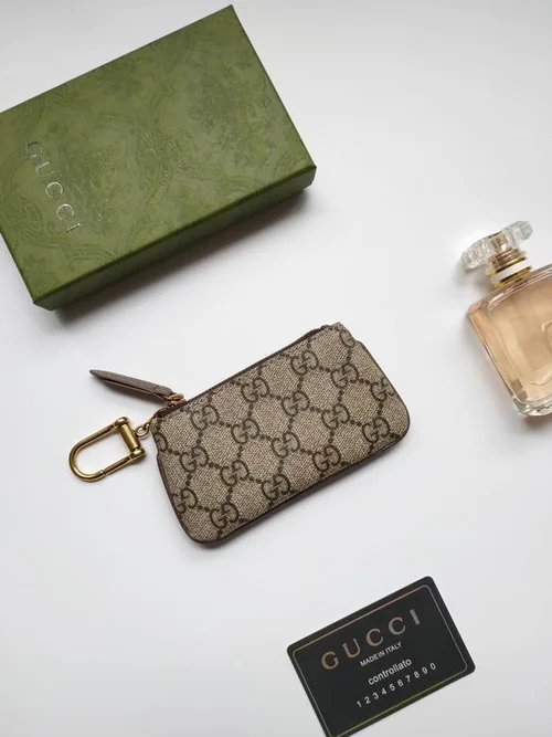 11 Gucci Original Women's Wallet Authentic GG Canvas Luxury