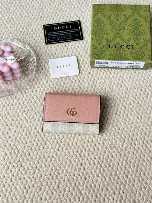 11 Gucci Original Women's Wallet Authentic GG Canvas Luxury