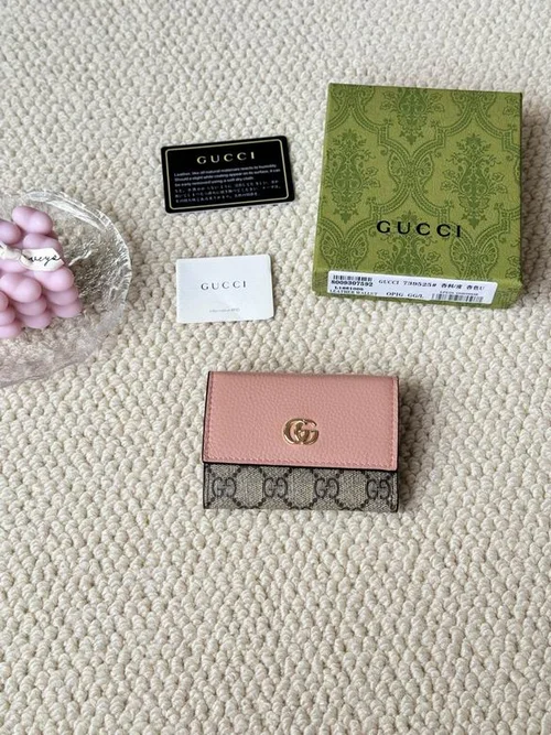 11 Gucci Original Women's Wallet Authentic GG Canvas Luxury