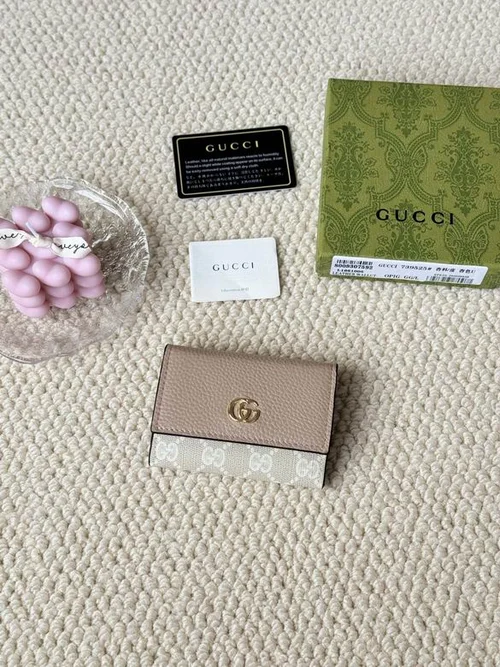 11 Gucci Original Women's Wallet Authentic GG Canvas Luxury