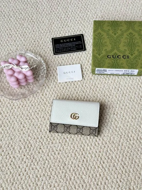 11 Gucci Original Women's Wallet Authentic GG Canvas Luxury