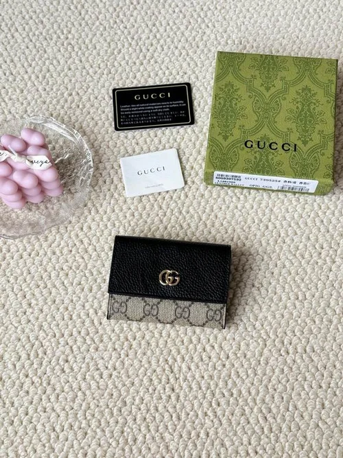 11 Gucci Original Women's Wallet Authentic GG Canvas Luxury