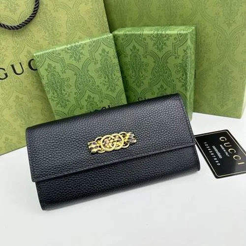 11 Gucci Original Women's Wallet Authentic GG Canvas Luxury