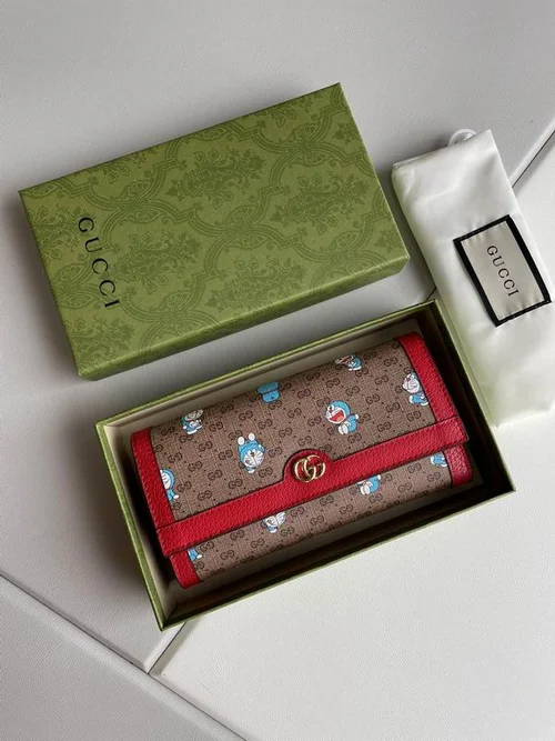 11 Gucci Original Women's Wallet Authentic GG Canvas Luxury