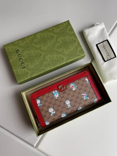 11 Gucci Original Women's Wallet Authentic GG Canvas Luxury