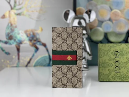 11 Gucci Original Women's Wallet Authentic GG Canvas Luxury