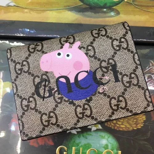 11 Gucci Original Women's Wallet Authentic GG Canvas Luxury