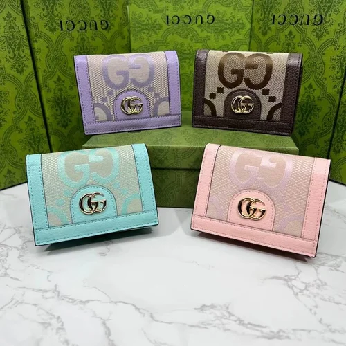 11 Gucci Original Women's Wallet Authentic GG Canvas Luxury