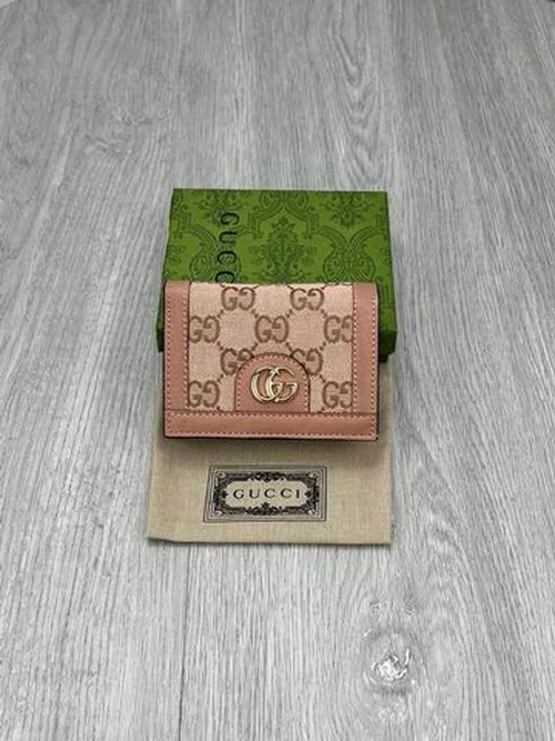 11 Gucci Original Women's Wallet Authentic GG Canvas Luxury