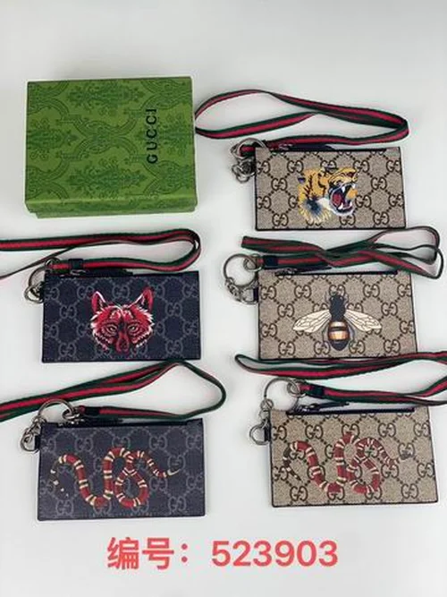 11 Gucci Original Women's Wallet Authentic GG Canvas Luxury