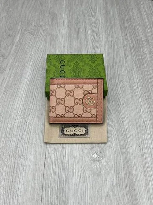 11 Gucci Original Women's Wallet Authentic GG Canvas Luxury