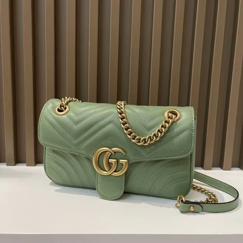 11 Gucci Original Link Chain Shoulder Bag Authentic Luxury