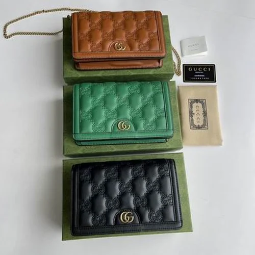 11 Gucci Original Link Chain Shoulder Bag Authentic Luxury