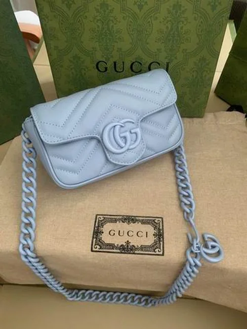 11 Gucci Original Link Chain Shoulder Bag Authentic Luxury