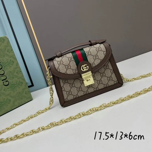 11 Gucci Original Link Chain Shoulder Bag Authentic Luxury