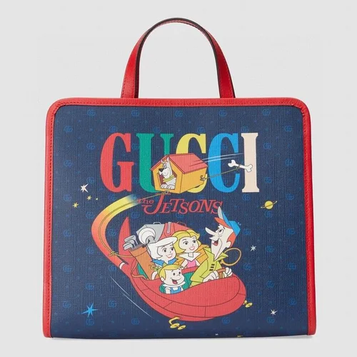 Gucci Original Tote Bags Large Authentic GG Canvas Luxury