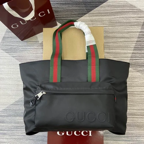 Gucci Original Briefcase Men Authentic Leather Luxury