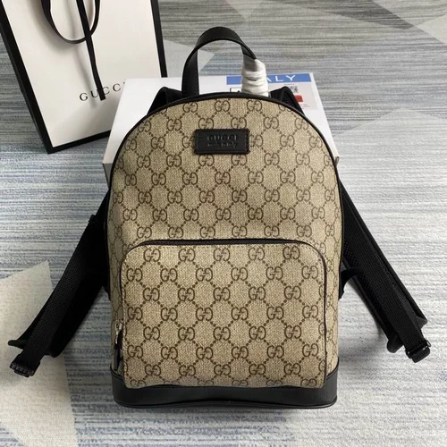 Gucci Original Backpack Large Authentic GG Canvas Luxury