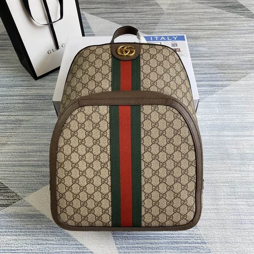 Gucci Original Backpack Large Authentic GG Canvas Luxury