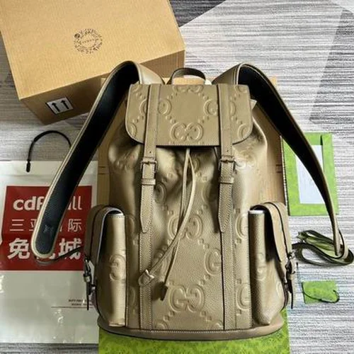 Gucci Original Backpack Large Authentic GG Canvas Luxury