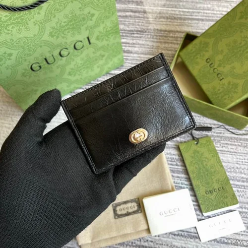 Gucci Original Women's Wallet Authentic GG Canvas Luxury