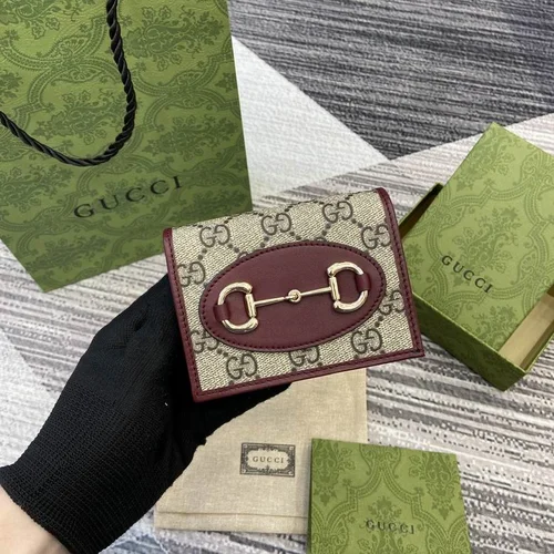 Gucci Original Women's Wallet Authentic GG Canvas Luxury