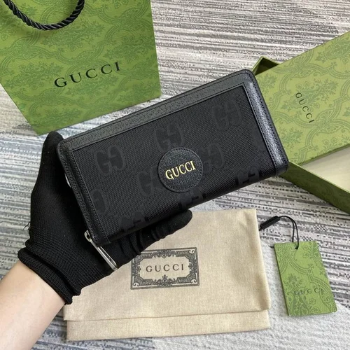 Gucci Original Women's Wallet Authentic GG Canvas Luxury