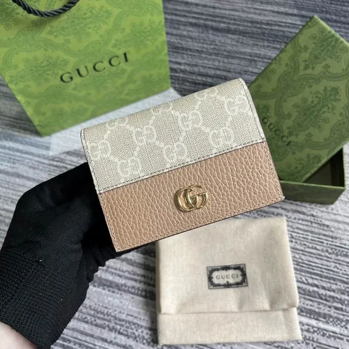 Gucci Original Women's Wallet Authentic GG Canvas Luxury