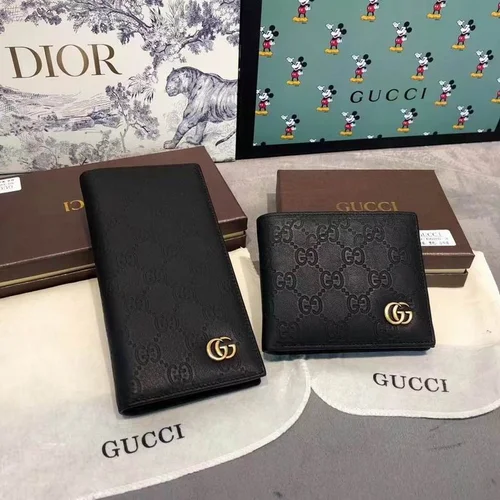 Gucci Original Women's Wallet Authentic GG Canvas Luxury