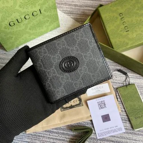 Gucci Original Women's Wallet Authentic GG Canvas Luxury