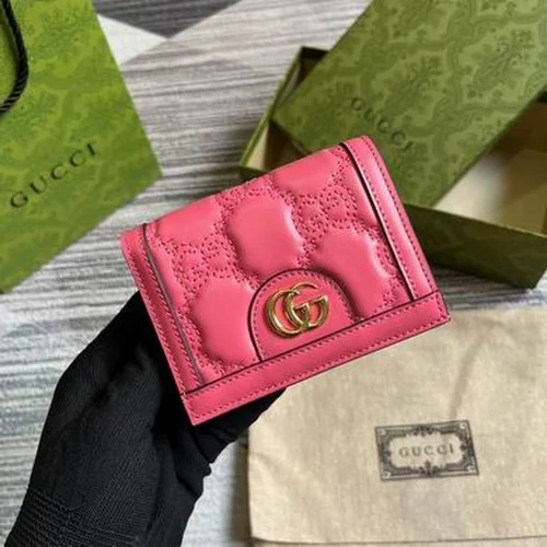 Gucci Original Women's Wallet Authentic GG Canvas Luxury