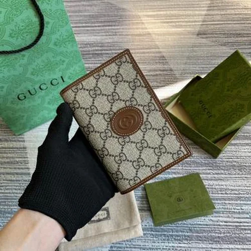 Gucci Original Women's Wallet Authentic GG Canvas Luxury