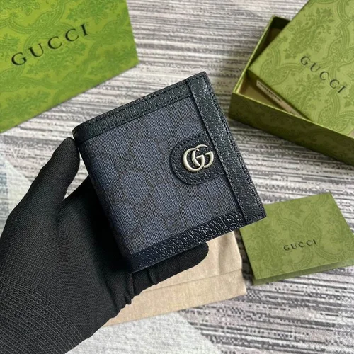 Gucci Original Women's Wallet Authentic GG Canvas Luxury