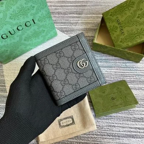 Gucci Original Women's Wallet Authentic GG Canvas Luxury