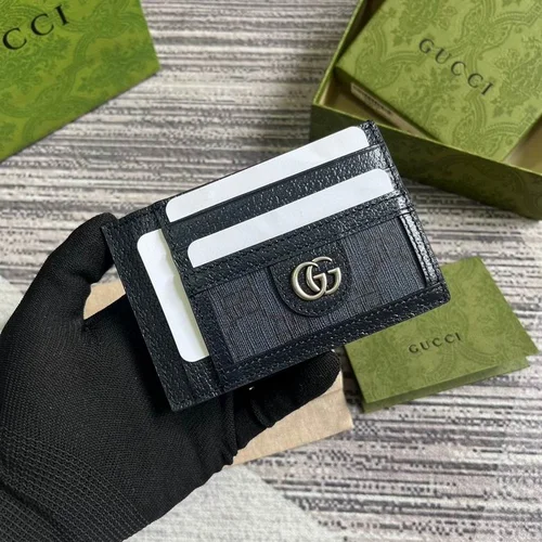 Gucci Original Women's Wallet Authentic GG Canvas Luxury