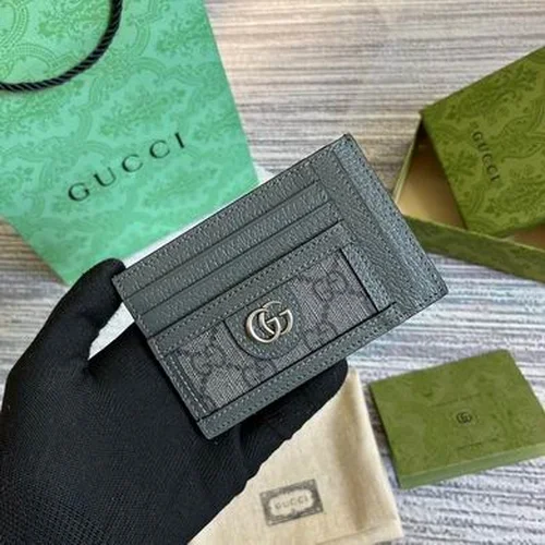 Gucci Original Women's Wallet Authentic GG Canvas Luxury