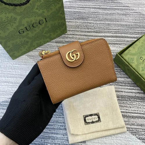 Gucci Original Women's Wallet Authentic GG Canvas Luxury