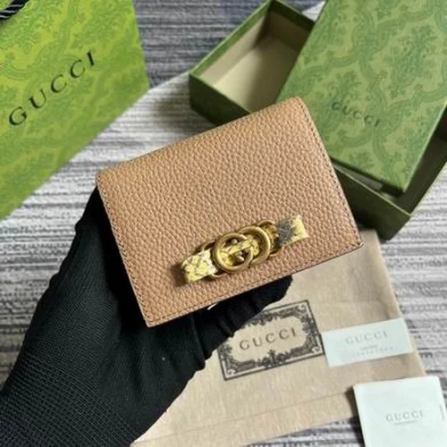 Gucci Original Women's Wallet Authentic GG Canvas Luxury