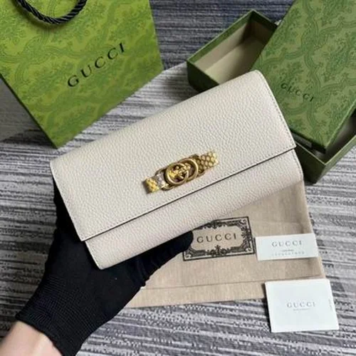 Gucci Original Women's Wallet Authentic GG Canvas Luxury